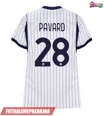Lacne Ženy Futbalové dres Inter Milan Benjamin Pavard #28 2026-27 Krátky Rukáv - Preč